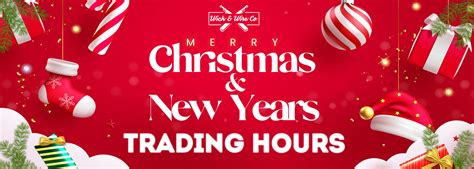 Shops Christmas and New Year hours are .
